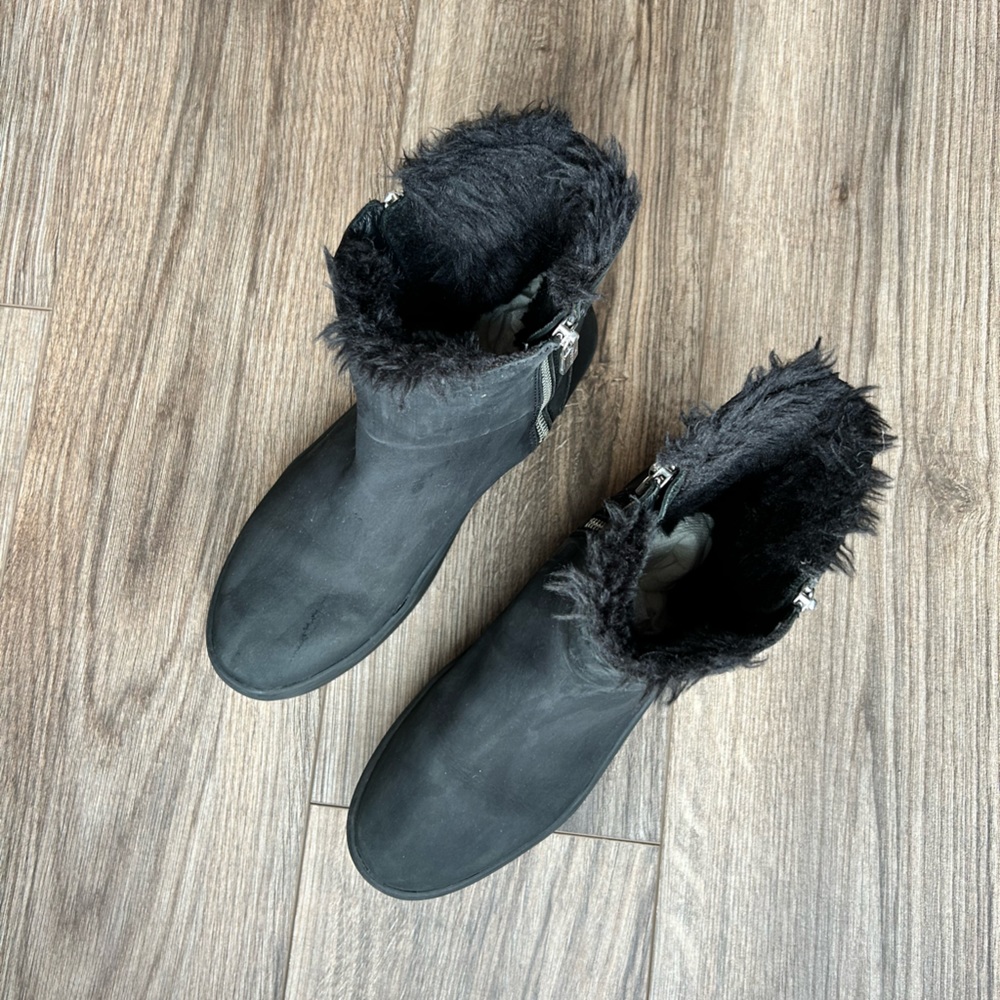 J/Slides Henley Platform Leather Boots | 8 - Picture 12 of 15